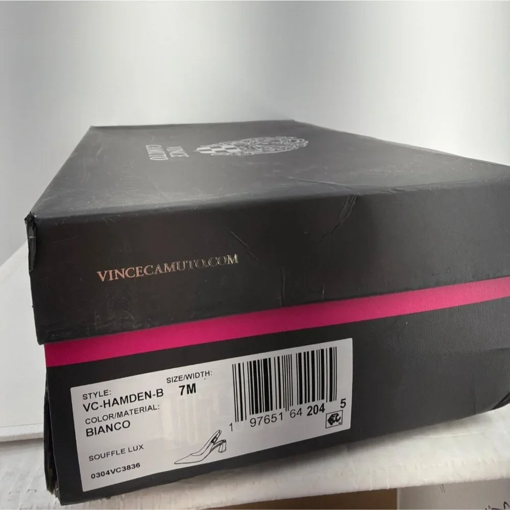 Vince Camuto angular heel